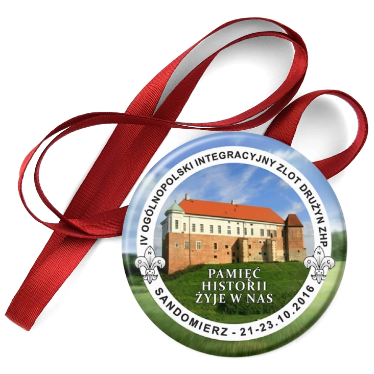 przypinka medal IV Ogólnopolski Integracyjny Zlot Drużyn ZHP