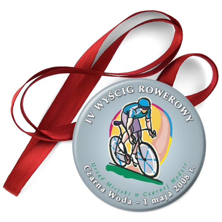 przypinka medal IV Wyścig Rowerowy Czarna Woda