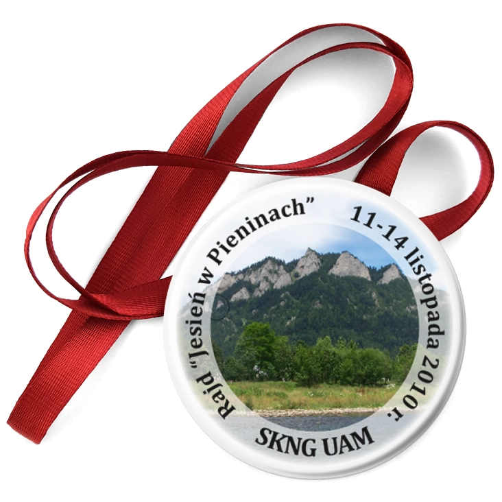 przypinka medal Jesień w Pieninach