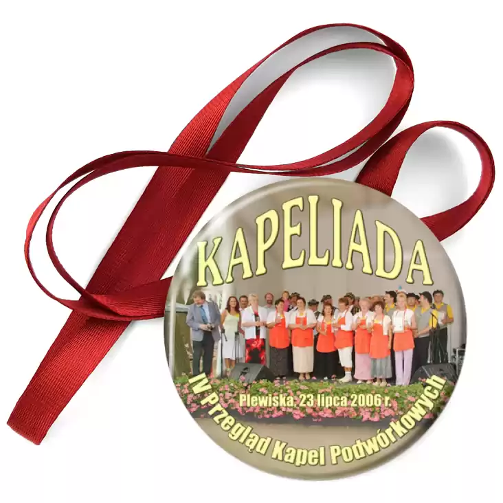 przypinka medal Kapeliada - 4 Przegląd Kapel Podwórkowych