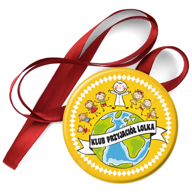 przypinka medal Klub Przyjaciół Lolka E
