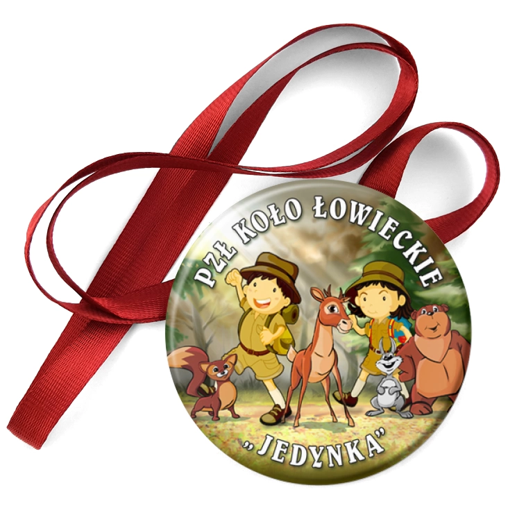przypinka medal Koło Łowieckie Jedynka