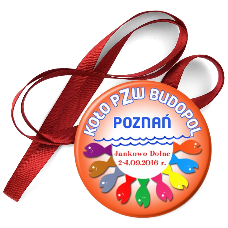 przypinka medal Koło PZW Budopol