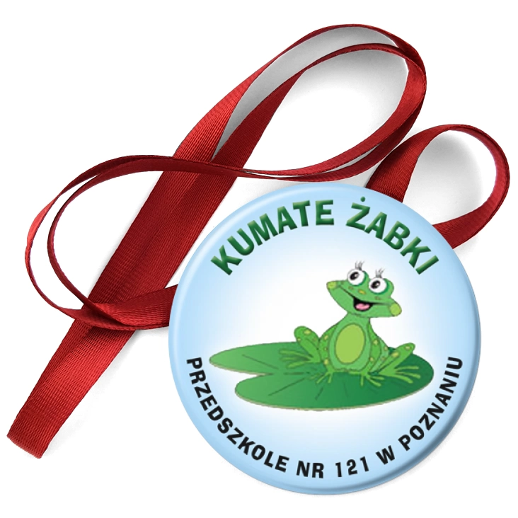 przypinka medal Kumate Żabki