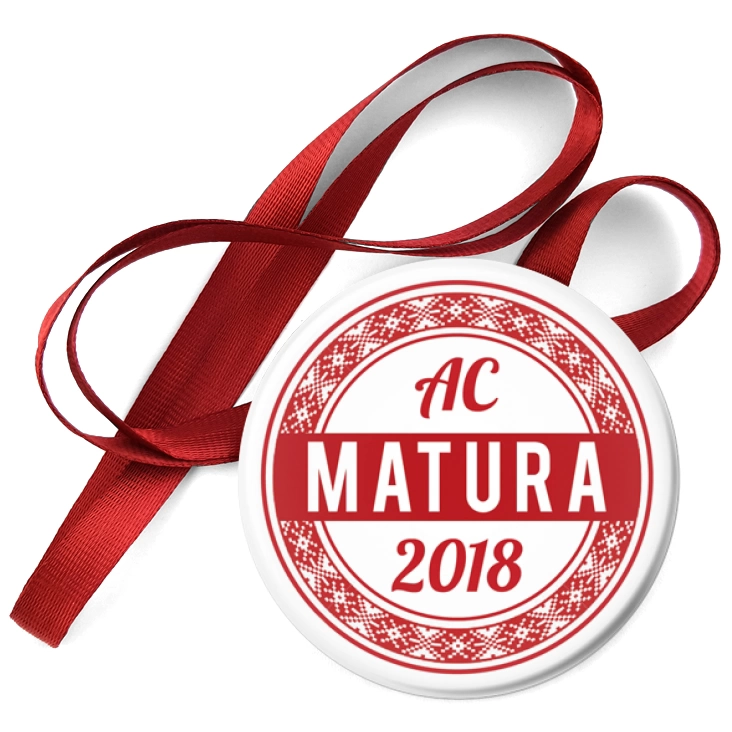 przypinka medal Matura 2018