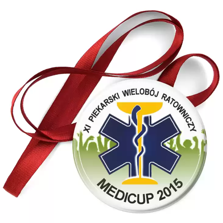 przypinka medal Medicup 2015