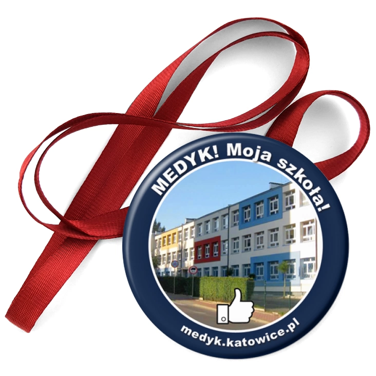 przypinka medal Medyk! Moja szkoła