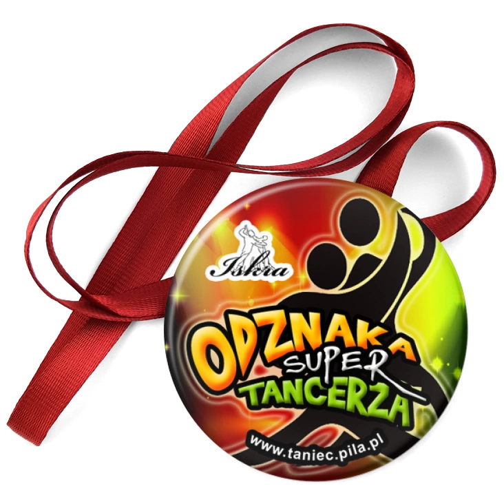przypinka medal Odznaka super tancerza