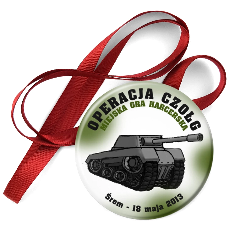 przypinka medal Operacja Czołg