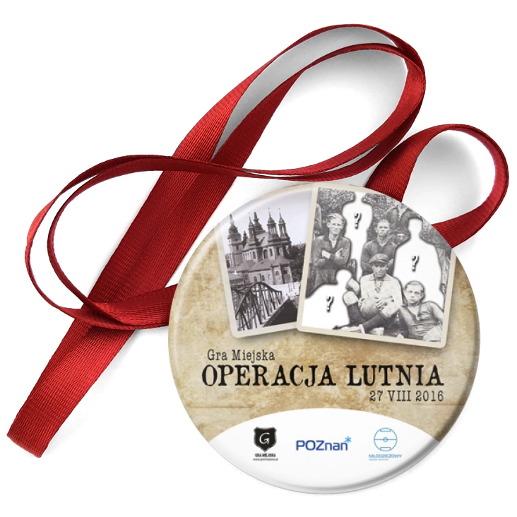 przypinka medal Operacja Lutnia