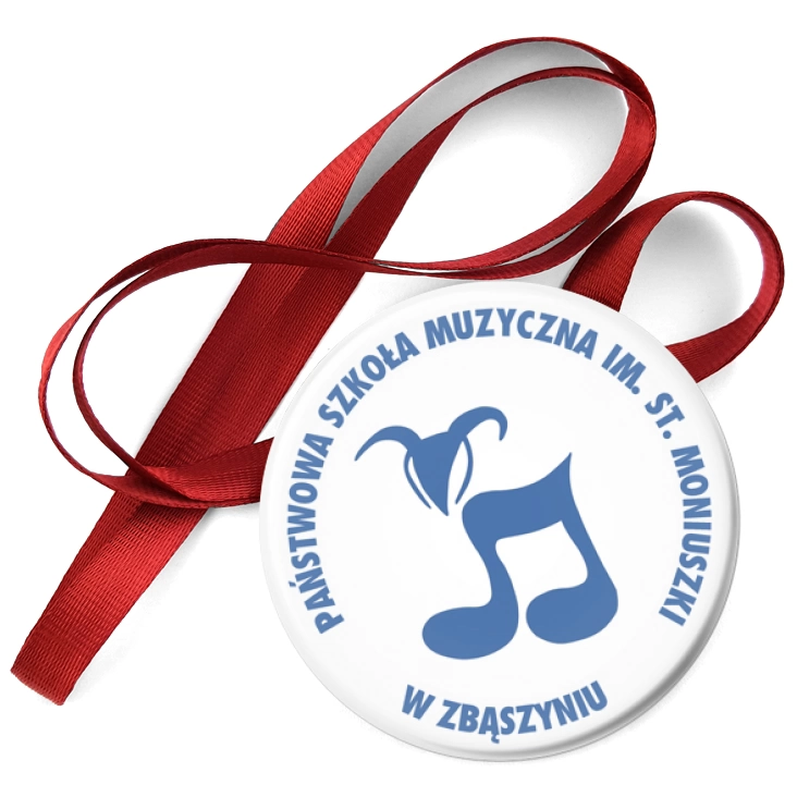 przypinka medal Państwowa Szkoła Muzyczna im. St. Moniuszki w Zbąszyniu
