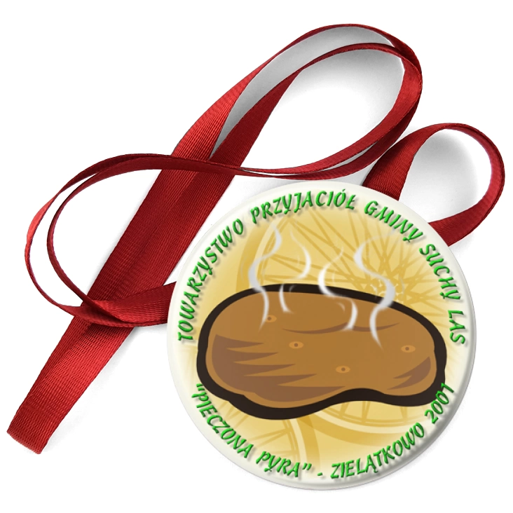 przypinka medal Pieczona Pyra 2001