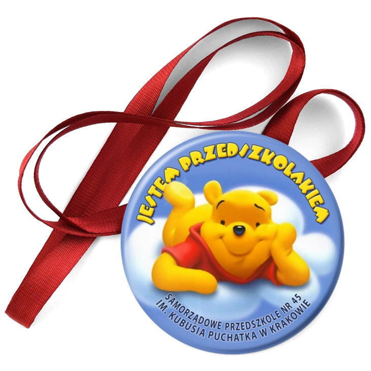 przypinka medal Przedszkole nr 45 w Krakowie