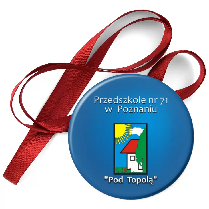 przypinka medal Przedszkole nr 71 w Poznaniu
