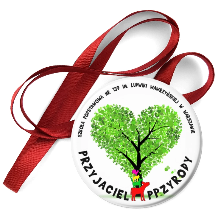 przypinka medal Przyjaciel Przyrody