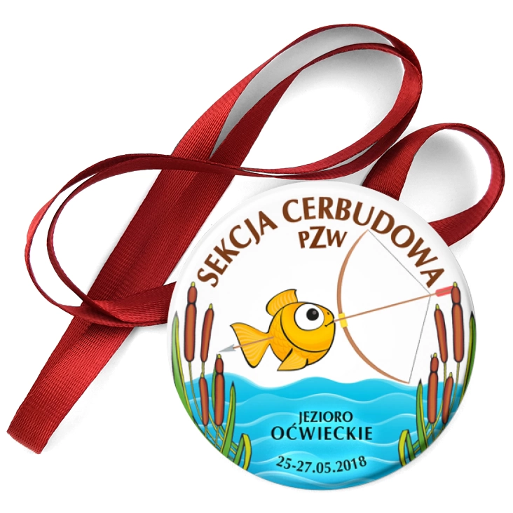 przypinka medal PZW Cerbudowa