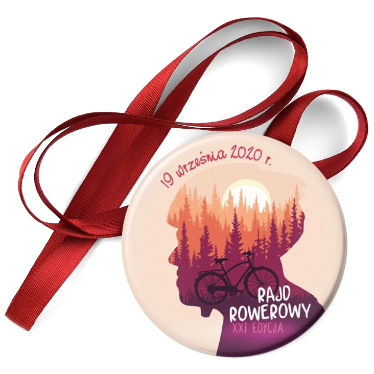 przypinka medal Rajd Rowerowy