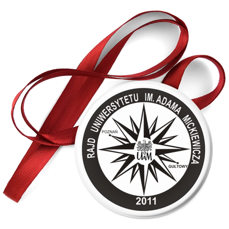 przypinka medal Rajd UAM