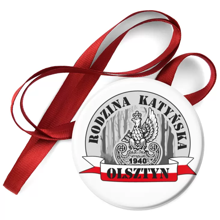 przypinka medal Rodzina Katyńska Olsztyn