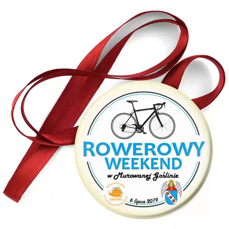 przypinka medal Rowerowy Weekend