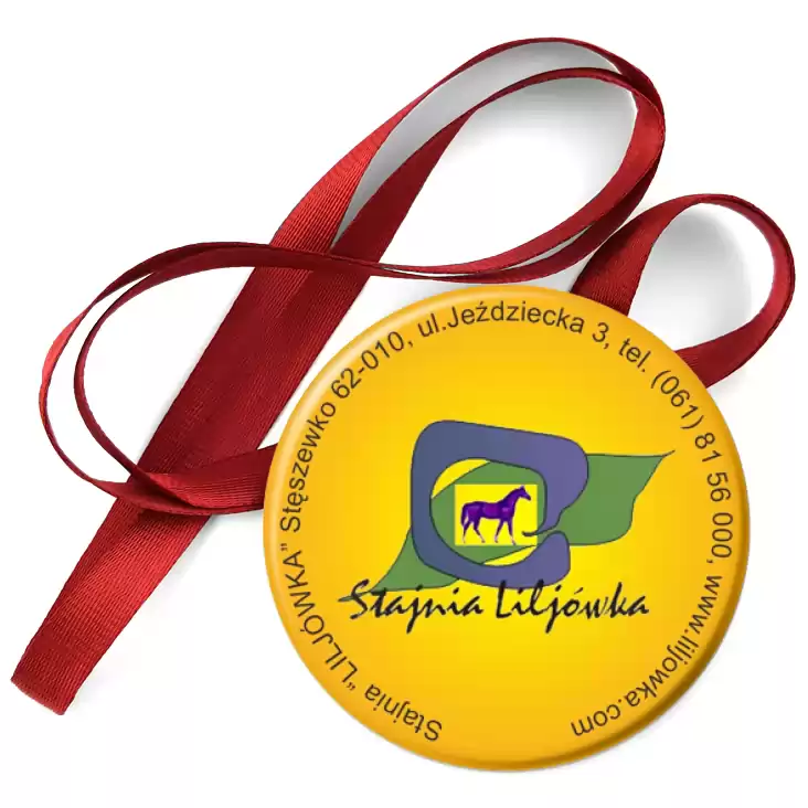 przypinka medal Stajnia Liljówka - Stęszewko