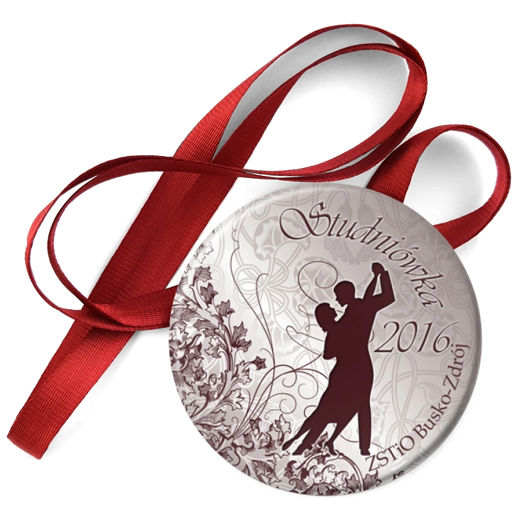 przypinka medal Studniówka Busko-Zdrój