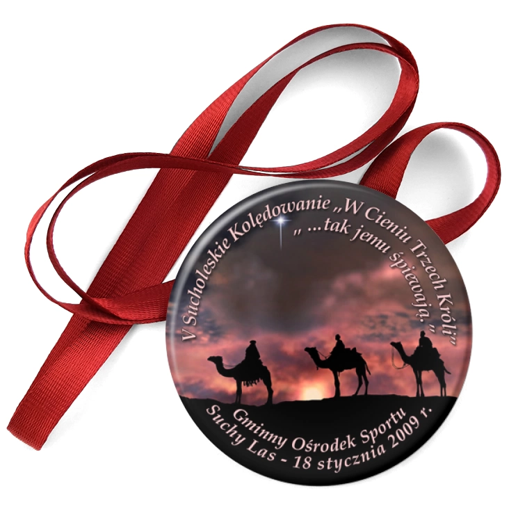 przypinka medal Sucholeskie Kolędowanie