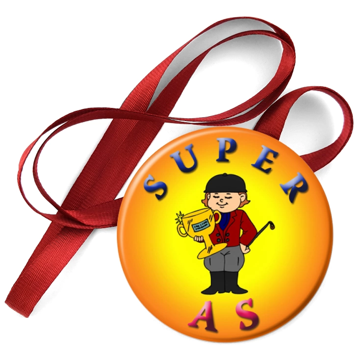 przypinka medal Super As
