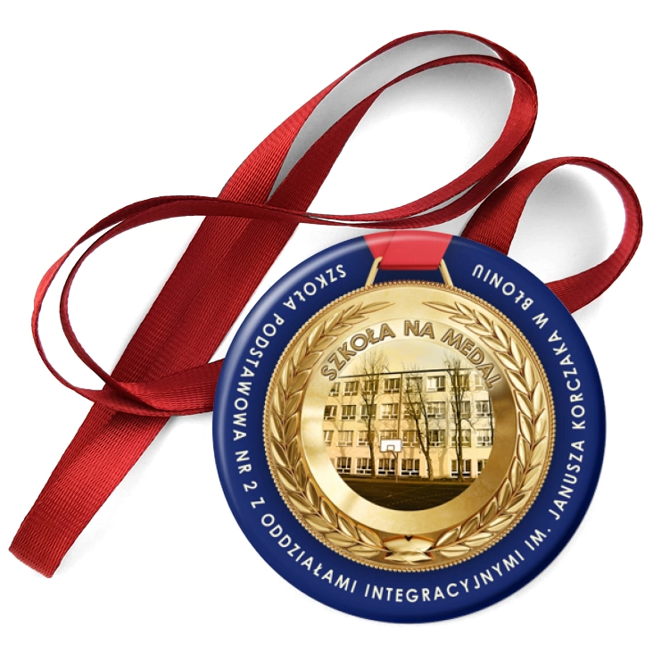 przypinka medal Szkoła Podstawowa Nr 2 w Błoniu