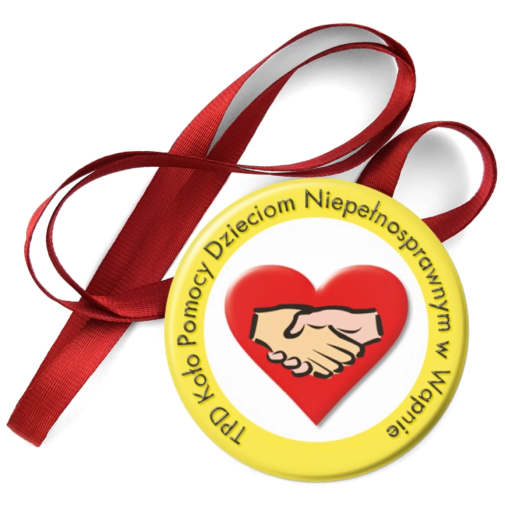 przypinka medal TPD Koło Pomocy Dzieciom Niepełnosprawnym