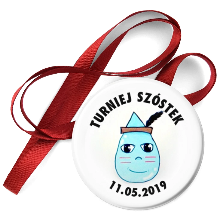 przypinka medal Turniej szóstek