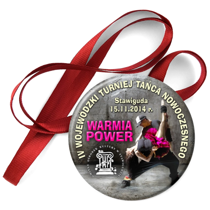 przypinka medal Warmia Power 2014