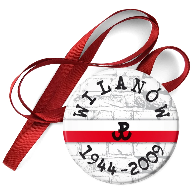 przypinka medal Warszawa - Wilanów