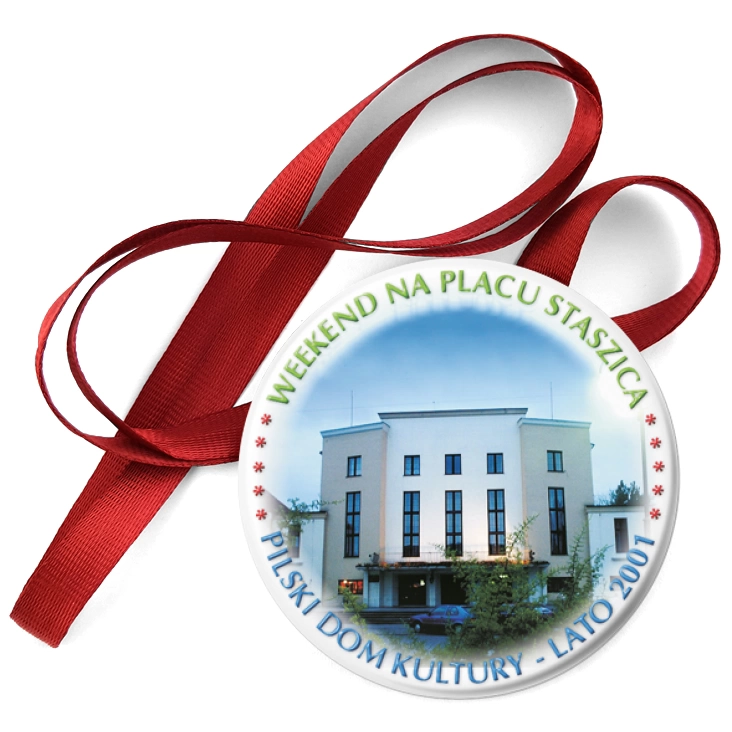 przypinka medal Weekend na placu Staszica