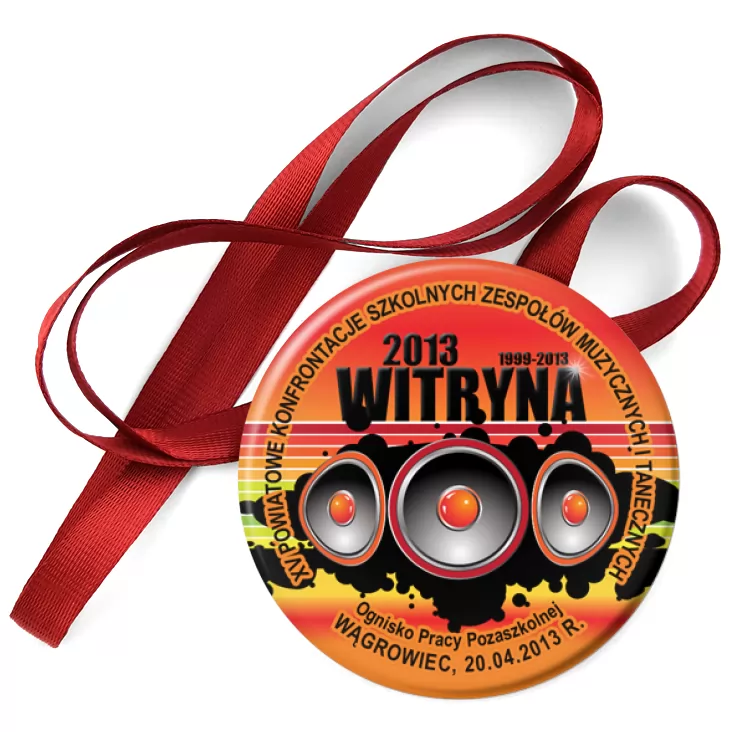 przypinka medal Witryna 2013