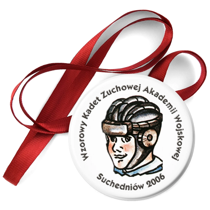 przypinka medal Wzorowy Kadet Zuchowej Akademii Wojksowej