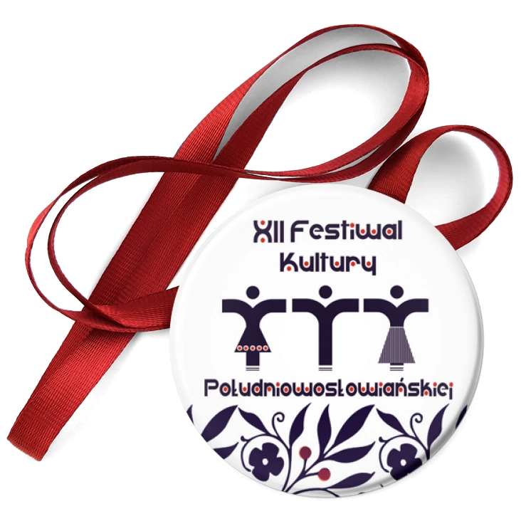 przypinka medal XII Festiwal Kultury Południowosłowiańskiej