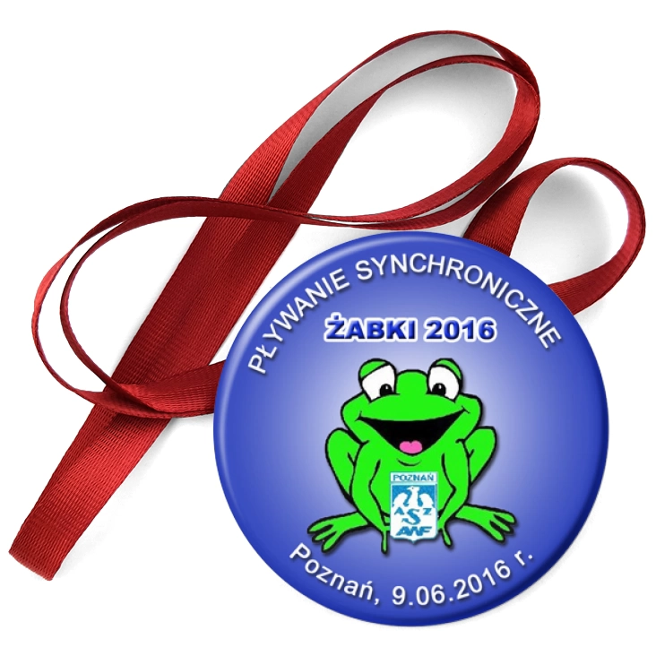 przypinka medal Pływanie synchroniczne
