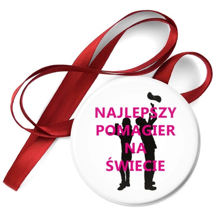 przypinka medal Pomagier