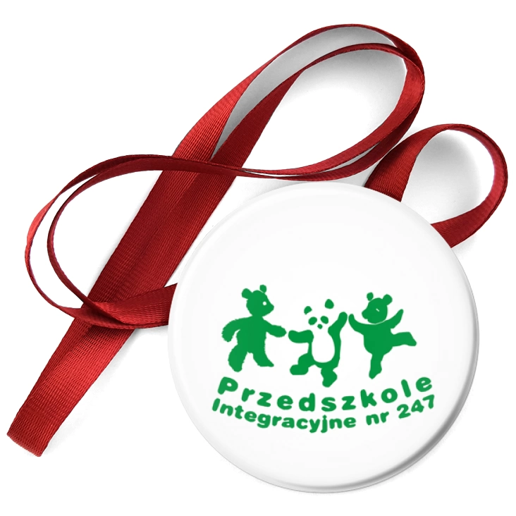 przypinka medal Przedszkole Integracyjne nr 247