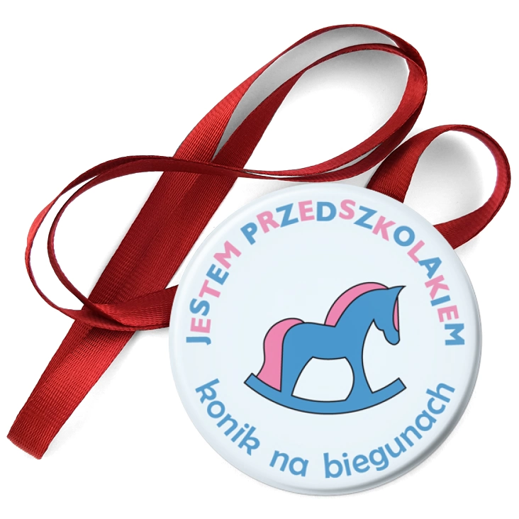 przypinka medal Przedszkole Konik na Biegunach