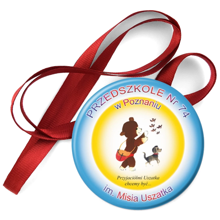 przypinka medal Przedszkole nr 74 w Poznaniu
