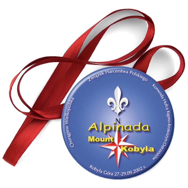 przypinka medal Alpinada Mount Kobyla