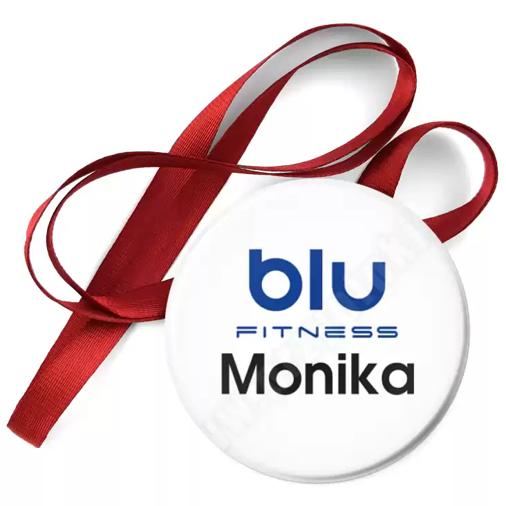przypinka medal Blu Fitness