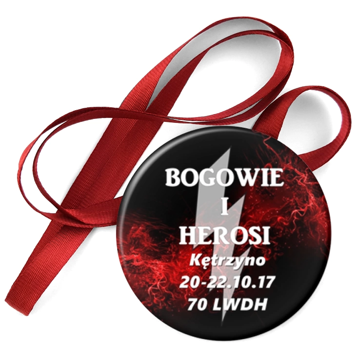 przypinka medal Bogowie i Herosi