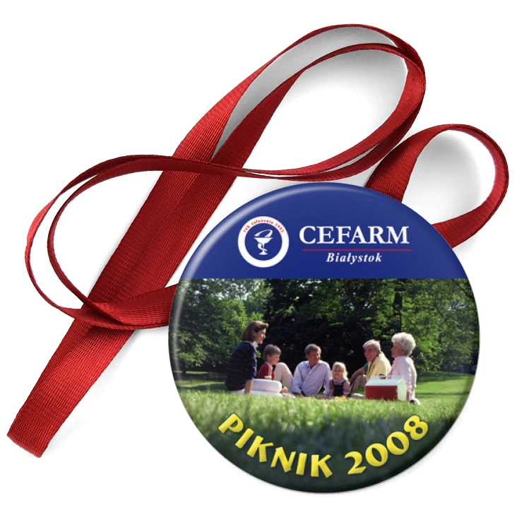 przypinka medal Cefarm Białystok Piknik