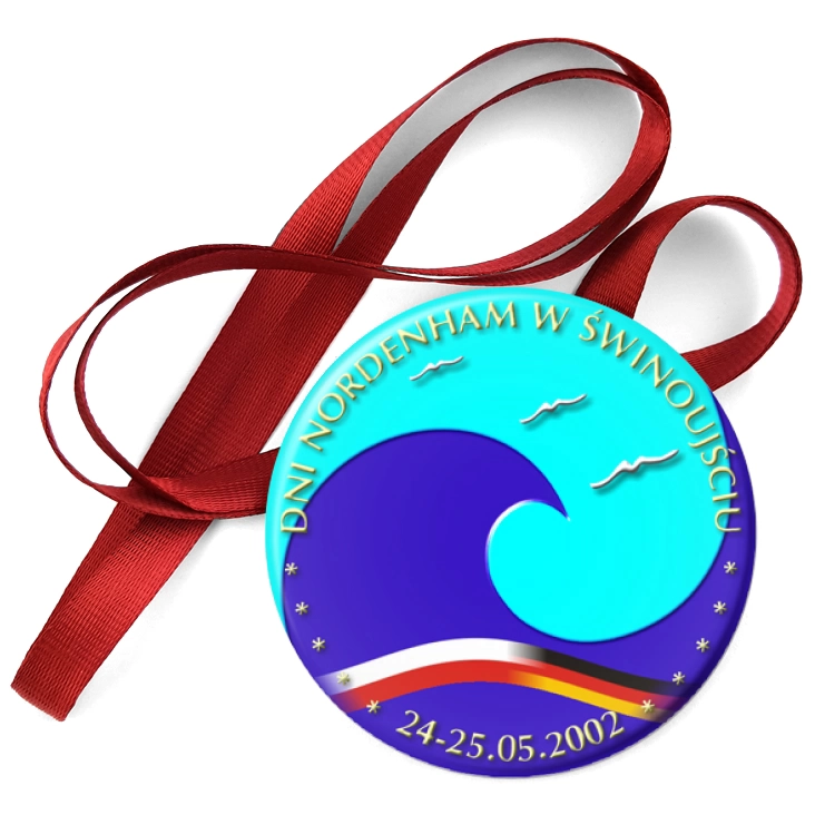 przypinka medal Dni Nordenham w Świnoujściu