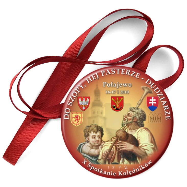 przypinka medal Dudziarze 2010