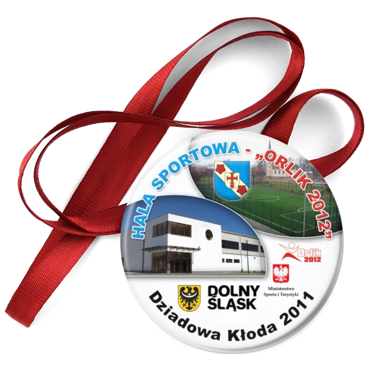 przypinka medal Dziadowa Kłoda 2011