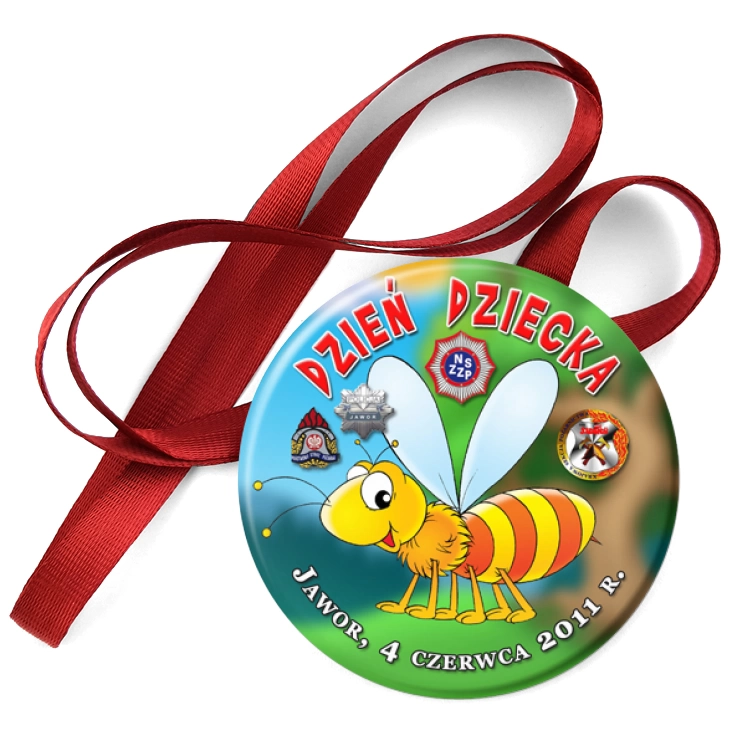przypinka medal Dzień Dziecka 2011